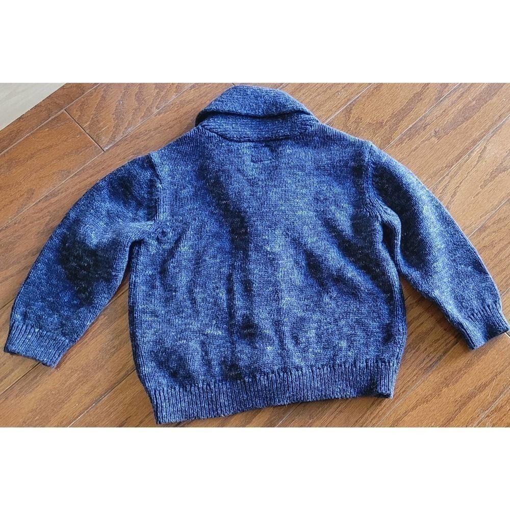 Oshkosh B'gosh Blue Sweater Button Up Cardigan Boys 18M - Picture 2 of 2